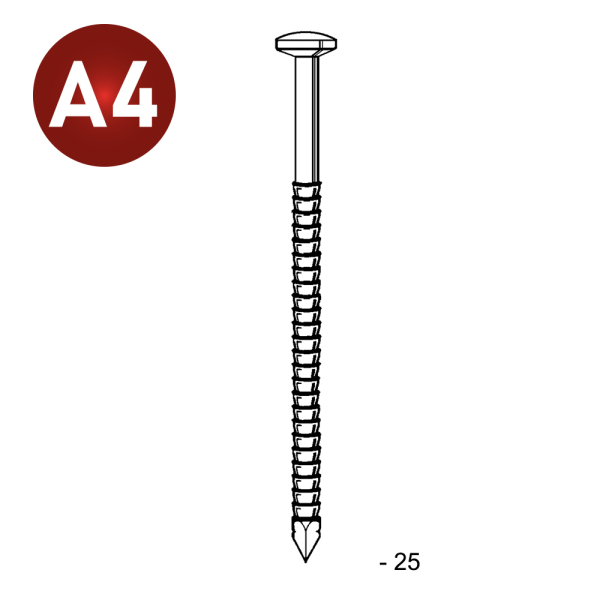 TB annelé inox 25/27x25 - 5 kg