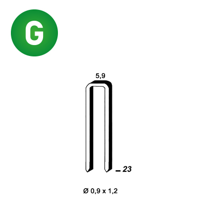 Staples ES-23 galv.