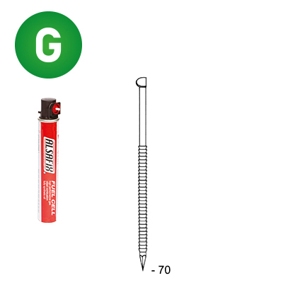 Pack D34 28 x 70 ring galv.