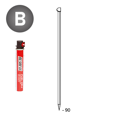 Pack D34 3,1 x 90 lisses