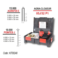 Box 05J/32P1 + agrafes + ptes